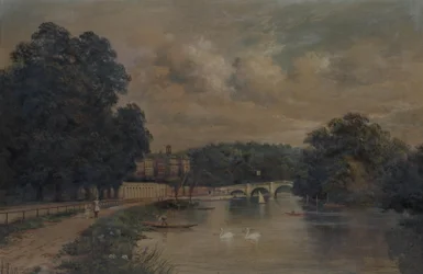 Richmond Bridge from Cholmondeley Walk