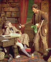 The Squire and the Gamekeeper or The Demurrer, c.1860