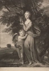 Miss Frances Greville and Her Brother as 