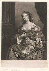 Portrait of Elizabeth Hamilton as Saint Catherine