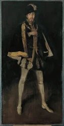 Arrangement in Black, No. 3: Sir Henry Irving as Philip II of Spain