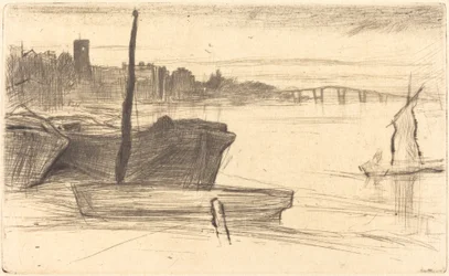 Chelsea Bridge and Church