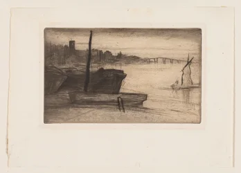 Chelsea Bridge and Church