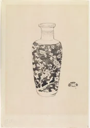 Cylindrical Vase with Thick Neck