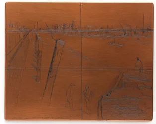 Etching Plate: Millbank