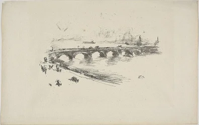Evening, Little Waterloo Bridge