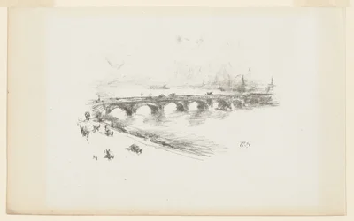 Evening, Little Waterloo Bridge
