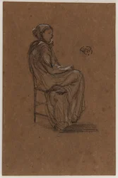 Female Figure, Seated