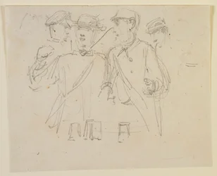 Group of Four Men