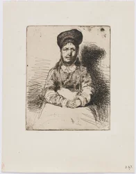 La Retameuse. One of the Twelve Etchings from Nature (The French Set)