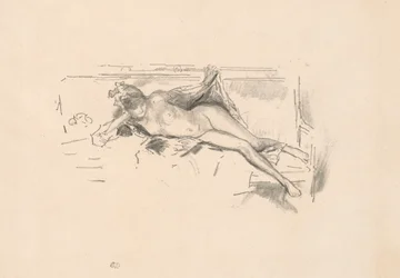 Nude Model, Reclining