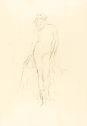 Nude Model, Standing
