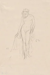 Nude Model, Standing