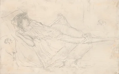 Reclining Draped Figure