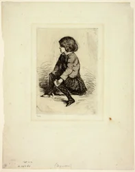 Seymour Haden, Jr, Seated