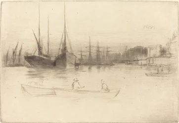 Steamboats off the Tower