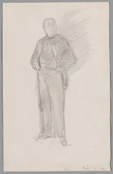 Study for Portrait of Thomas Way
