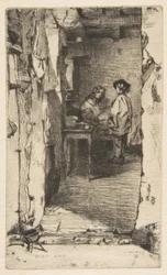 The Rag Gatherers (Rag Pickers, Quartier Mouffetard, Paris)