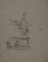 The Statue, Luxembourg Gardens