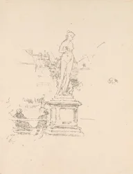 The Statue, Luxembourg Gardens