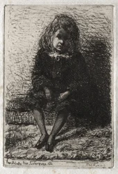 Twelve Etchings from Nature: Little Arthur