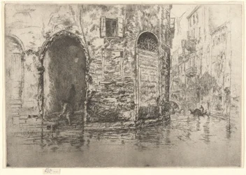 Two Doorways, from the First Venice Set (Venice, A Series of Twelve Etchings)