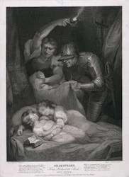 King Richard the Third: Act IV, Scene III The Murder of the Princes in the Tower, published 1790.