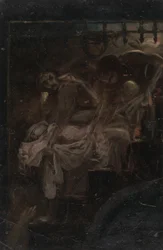 Study for Burying the Royal Children