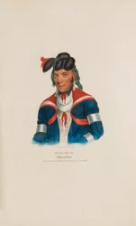 MI-A-QU-A; A Miami Chief, from The Aboriginal Portfolio