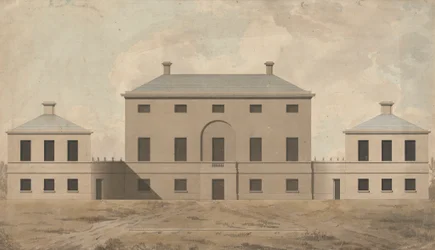 Shrubland Hall, Suffolk: Elevation