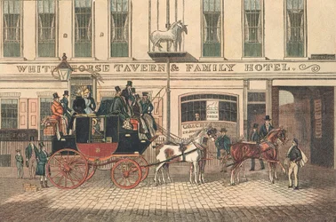 White Horse Tavern and Hotel, Fetter Lane, London