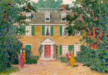 The Quincy House, New England, USA