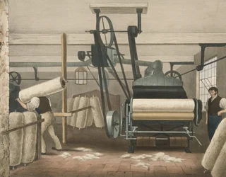 Lap Frame, Progress of Cotton No. 3