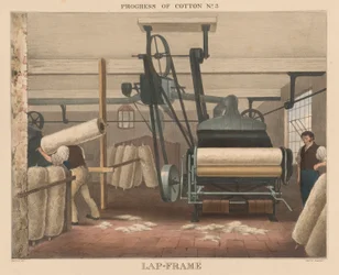 Progress of Cotton, #3: Lap-frame