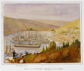 Interior of Balaclava Harbour and Part of Town