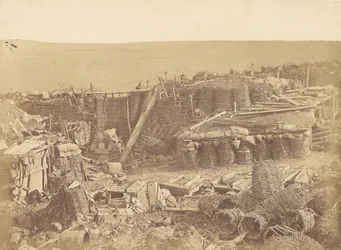 Interior of the Redan - Russian Battery