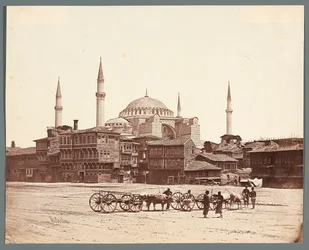 "Ste Sophie" [Istanbul. Ayasofya Mosque (Hagia Sophia)]