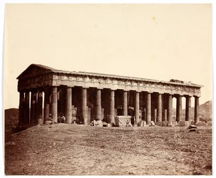 "Temple of Theseus" [Athens. Theseion - actually the Temple of Hephaestus]