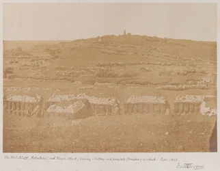 View from the Mamelon towards the Malakhov, 1855