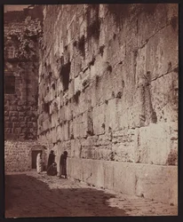 Wailing Wall of the Jews [Jerusalem. Wailing Wall (Western Wall)]
