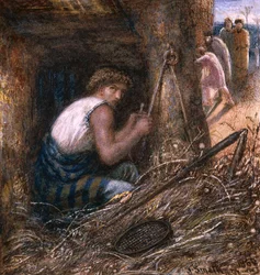 Saul Hiding among the Stuff, 1866