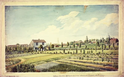 Botanic Garden, Lambeth Marsh, c.1787