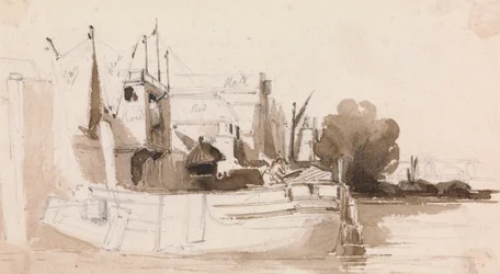 A Thames Barge