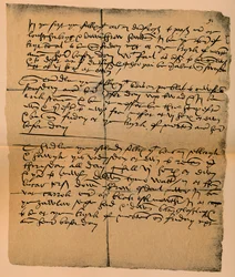 Directions for Movement of Troops Prior to the Battle of Solway Moss, 1542