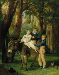 Group Portrait of John, Theophilus and Frances Levett