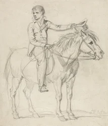 Lord Stanhope as a Boy Riding a Pony