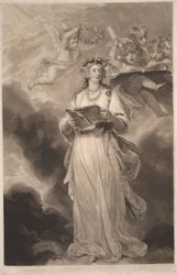 Mrs. Billington as St. Cecilia