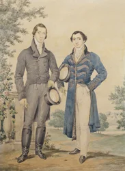 Portrait of Two Gentlemen, 1817