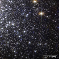 Globular Cluster M92 (detail)