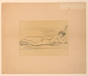 Sketch of Female Nude